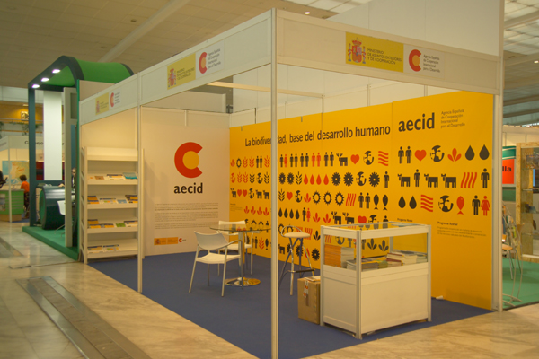 Stand Agencia Espa�ola de Cooperaci�n Internacional para el Desarrollo (AECID)