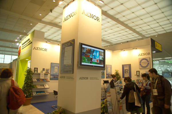 Stand Asociaci�n Espa�ola de Normalizaci�n y Certificaci�n (AENOR) 1