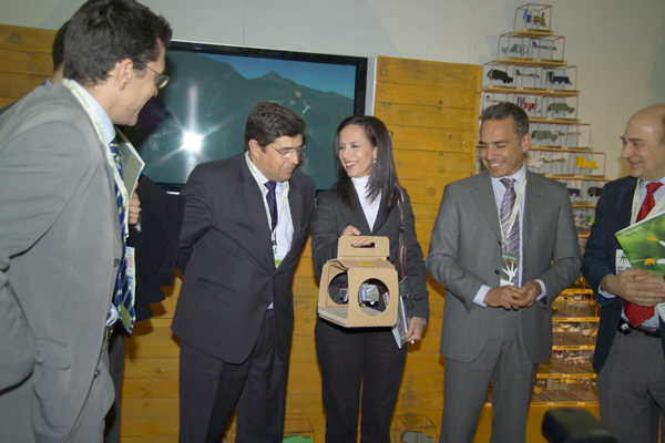 Stand Grupo Ferrovial Ministra de Vivienda