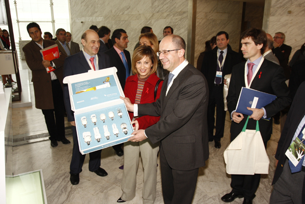 Stand Uni�n Fenosa Ministra de Medio Ambiente y Medio Rural y Marino